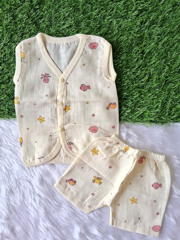 Muslin Jabla Set - Ocean Muslin Jabla Set - Ocean