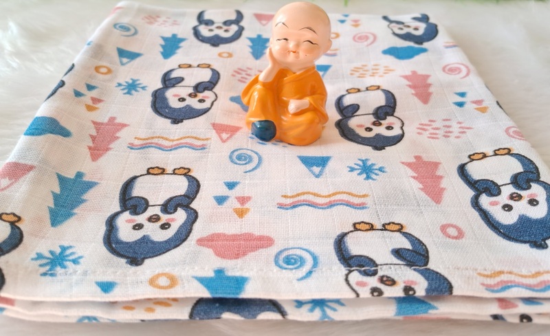 Muslin Baby bath towel - Pack of 2
