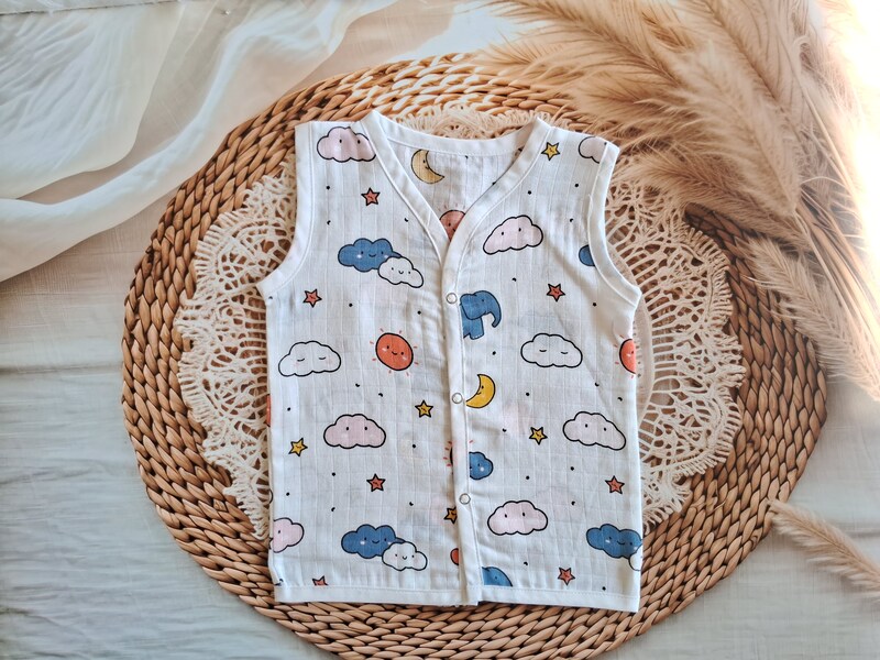 Muslin Jabla - Elephant Muslin Jabla - Elephant