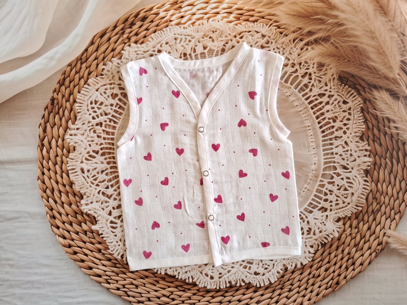Muslin Jabla - Red Heart Muslin Jabla - Red Heart