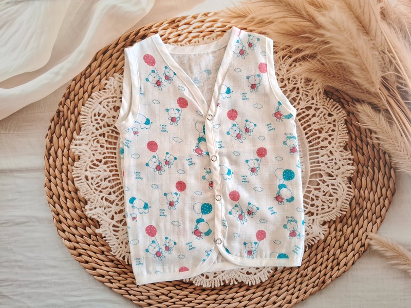 Muslin Jabla - Teddy Muslin Jabla - Teddy