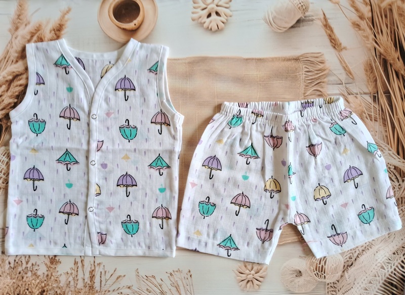 Muslin Jabla Set - Umberla Muslin Jabla Set - Umberla