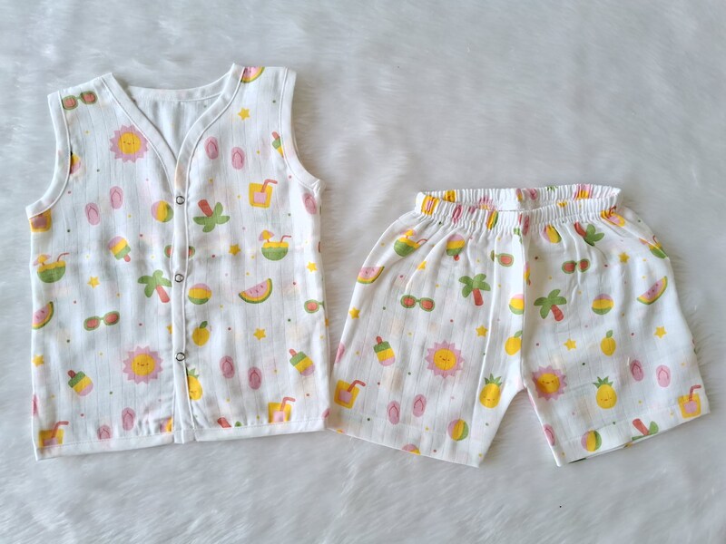 Muslin Jabla Set - Beach Muslin Jabla Set - Beach