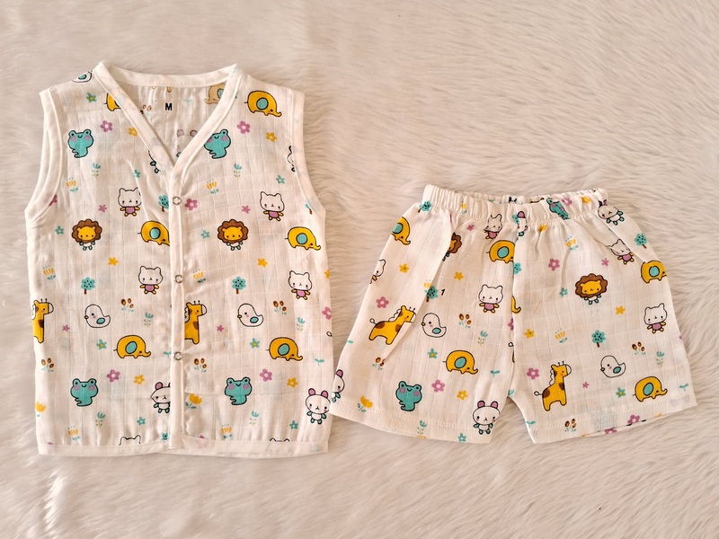Muslin Jabla Set - Animals Muslin Jabla Set - Animals