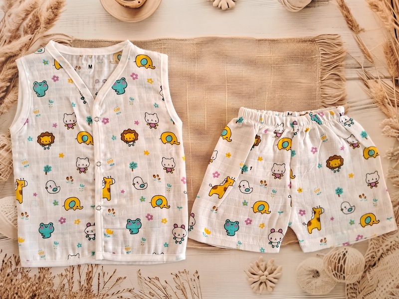 Muslin Jabla Set - Animals Muslin Jabla Set - Animals