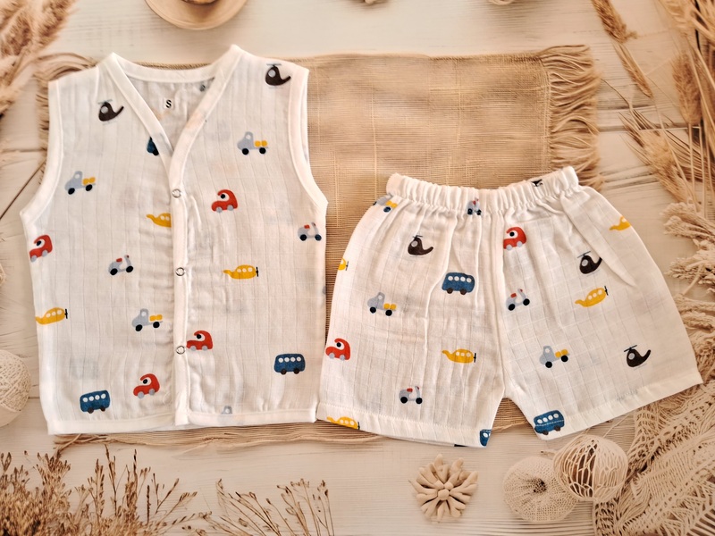 Muslin Jabla Set - Helicoptor Muslin Jabla Set - Helicoptor