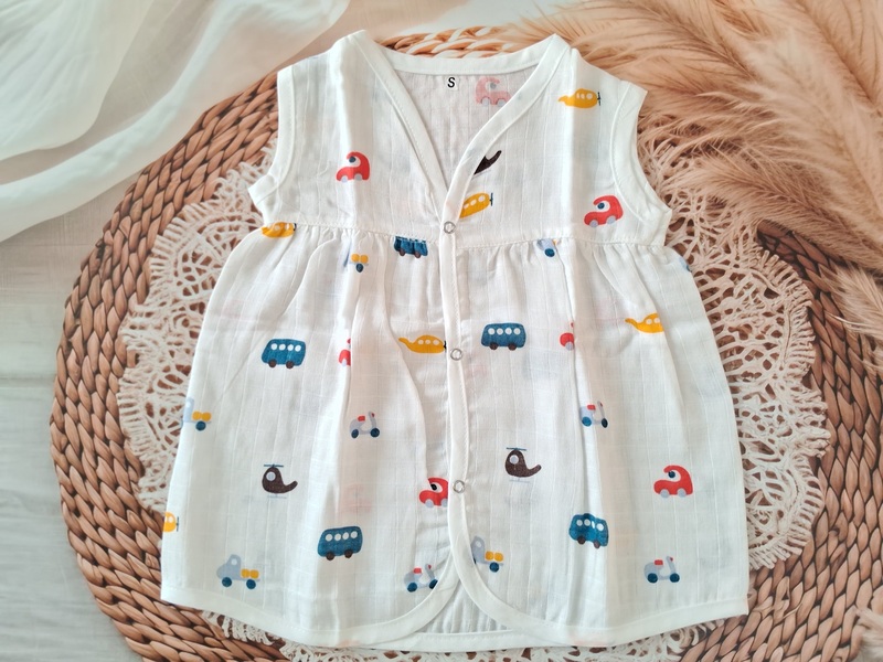 Muslin Frock - Helicopter Muslin Frock - Helicopter