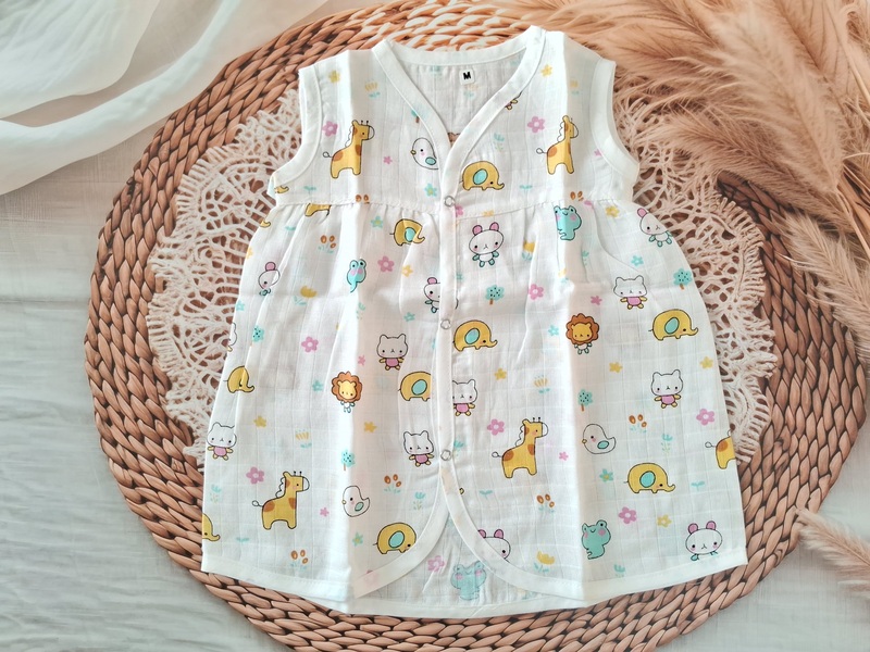 Muslin Frock - Animals Muslin Frock - Animals