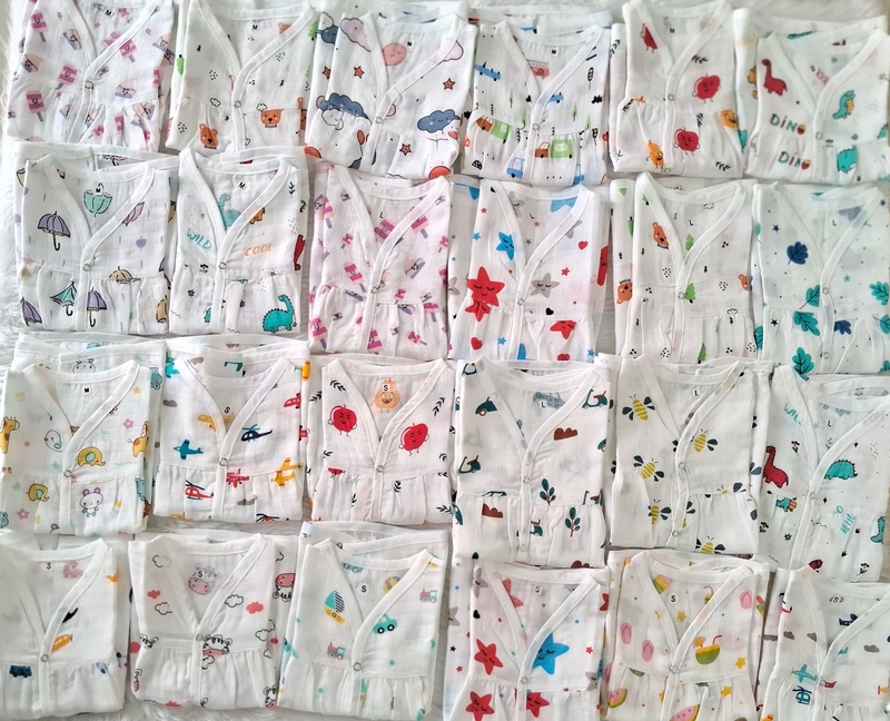 Muslin Frock Combo Muslin Frock Combo