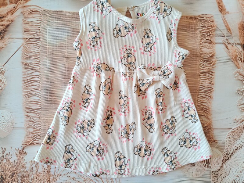 Cotton Frock - Lion Cotton Frock - Lion