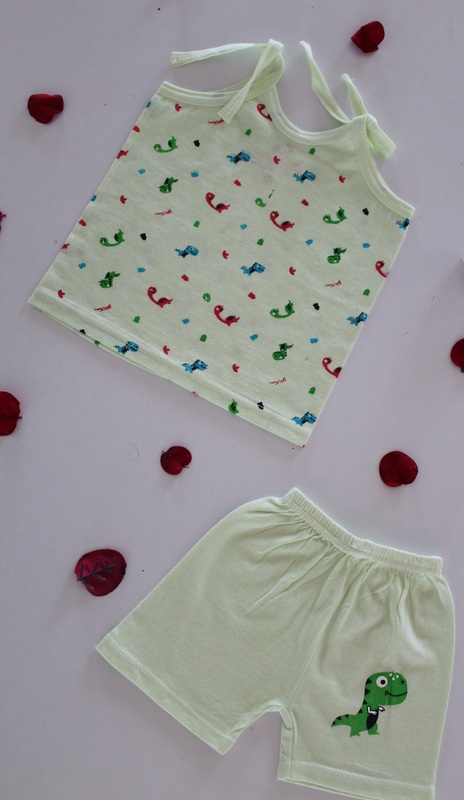 Cotton Jabla Set - Knot Type - Pista Green Cotton Jabla Set - Knot Type - Pista Green