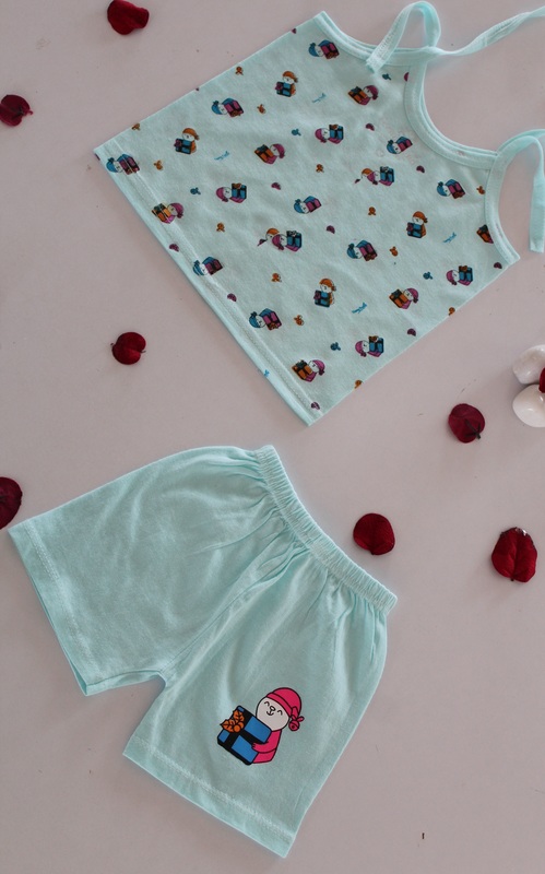 Cotton Jabla Set - Knot Type - Light blue Cotton Jabla Set - Knot Type - Light blue